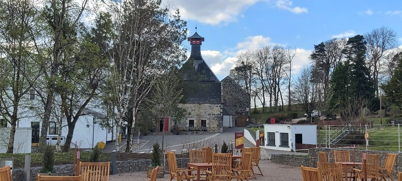 Cardhu Distillery on our Speyside Whisky Tour