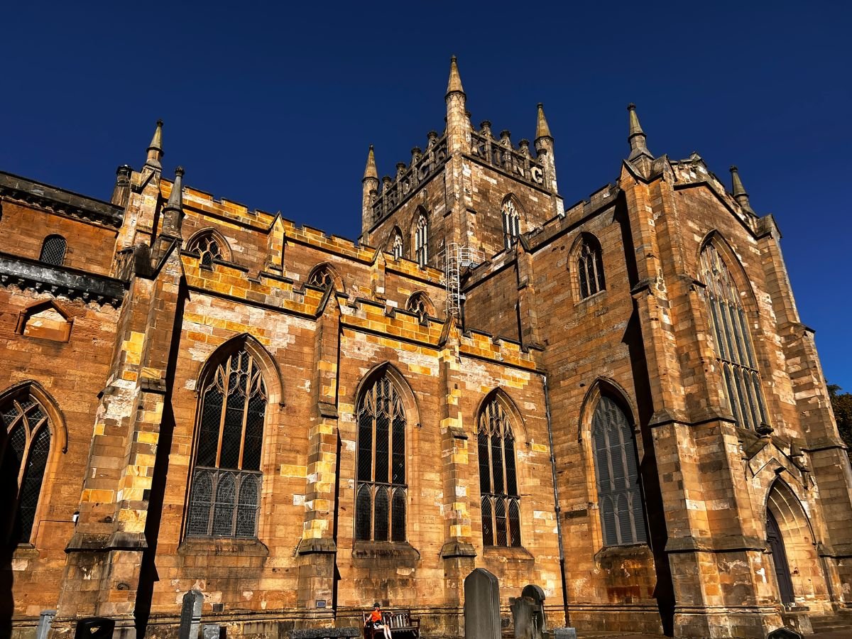 Dunfermline Abbey The Burial place of Robert The Bruce Dunfermline Abbey The Burial place of Robert The Bruce
