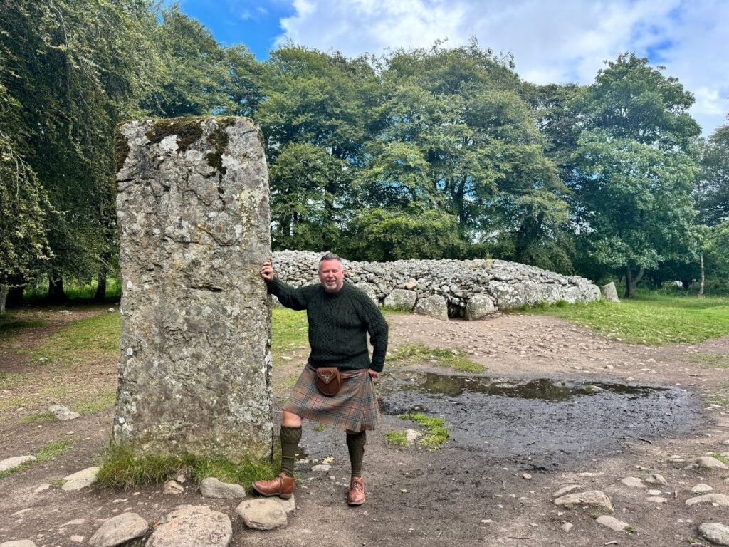 The Clava Cairns with James Kennedy from Tour Guide Scotland