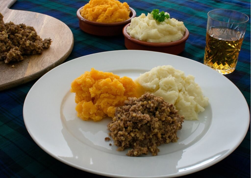 Haggis, neeps & tatties on our private tours of Scotland from Edinburgh or Glasgow