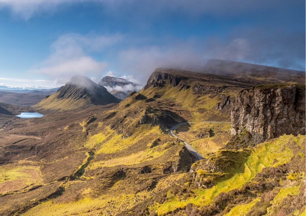 The Quiraing on the Isle of Skye on our private tour of Scotland from Edinburgh or Glasgow