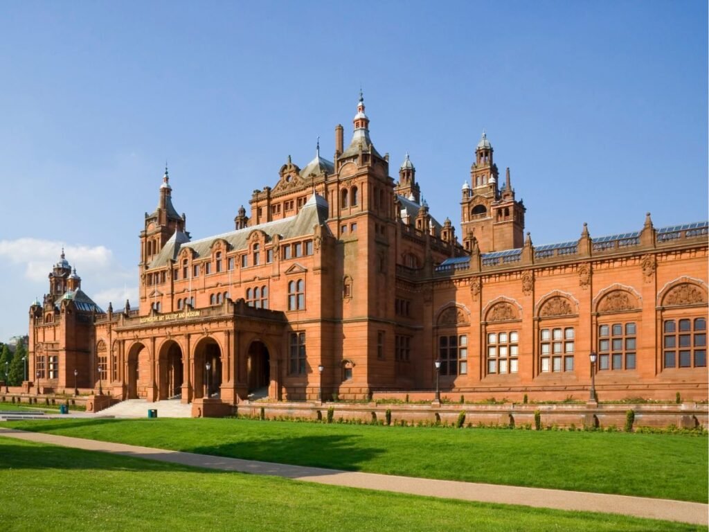 Things to do in Glasgow at the kelvingrove museum on our private tours at tourguidescotland.com