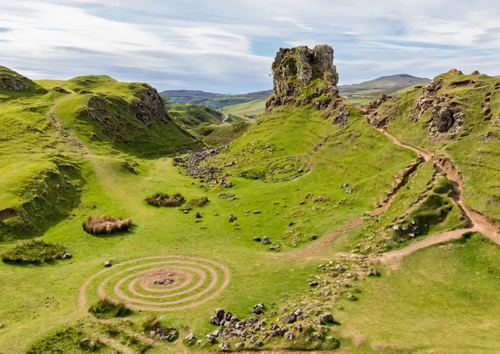 Fairy Glen on The Isle Of Skye at www.TourGuideScotland.com
